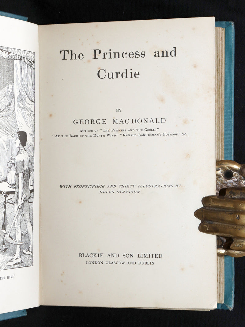 1900 Rare Book - The Princess and Curdie by George MacDonald, Illustrated