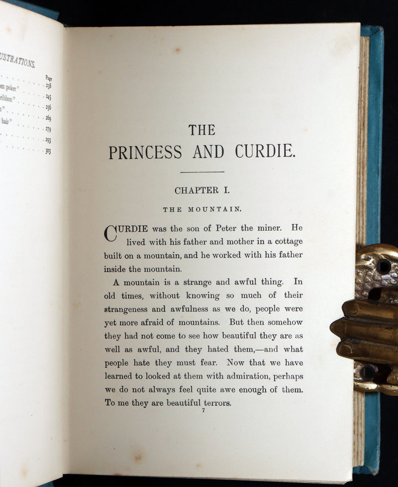 1900 Rare Book - The Princess and Curdie by George MacDonald, Illustrated