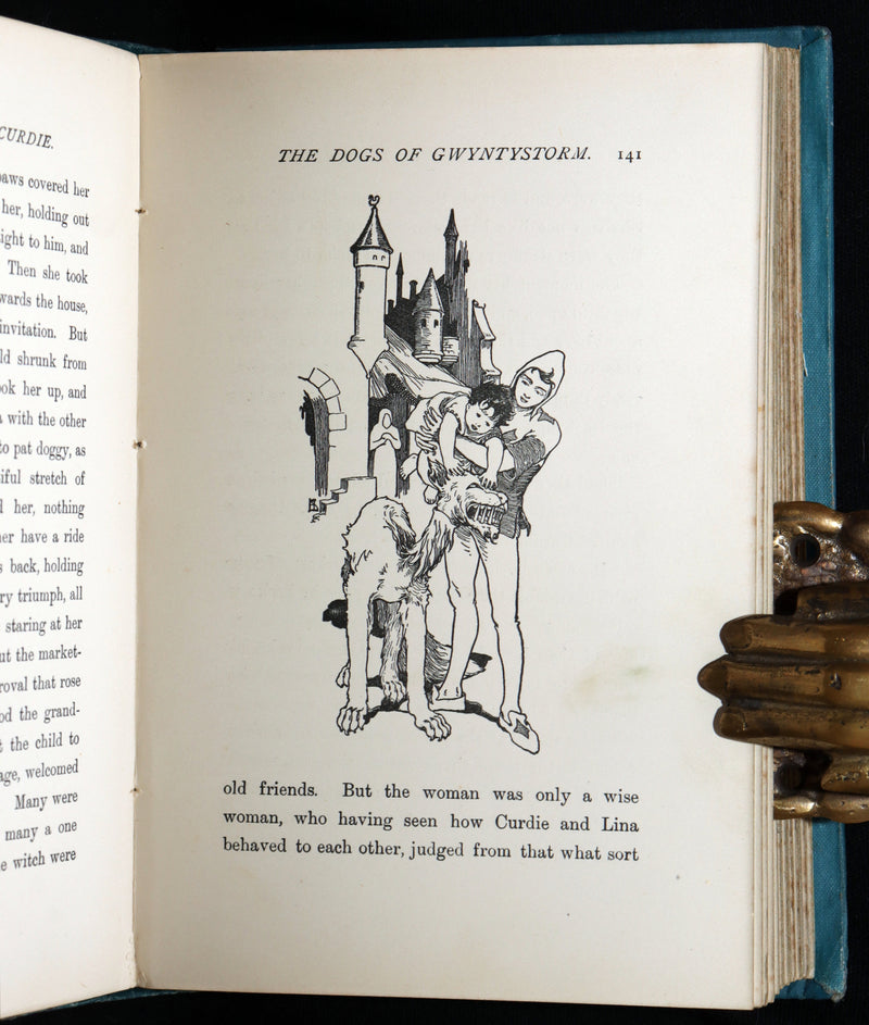 1900 Rare Book - The Princess and Curdie by George MacDonald, Illustrated