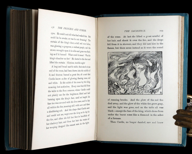 1900 Rare Book - The Princess and Curdie by George MacDonald, Illustrated