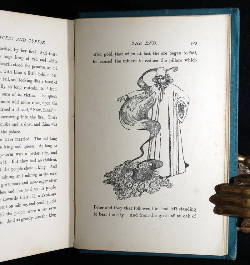 1900 Rare Book - The Princess and Curdie by George MacDonald, Illustrated
