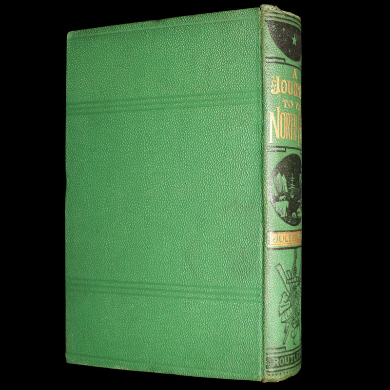 1875 Rare First English Edition - A Journey to the North Pole by Jules Verne