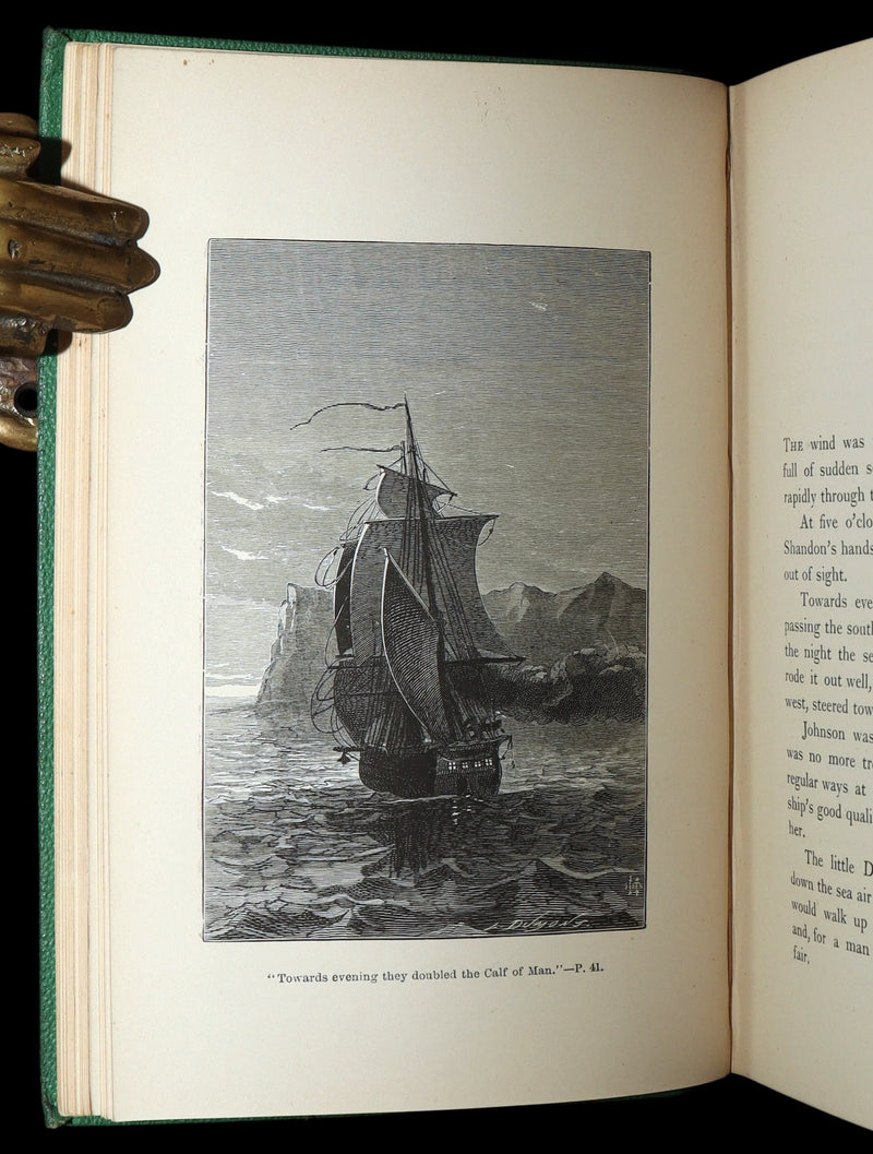 1875 Rare First English Edition - A Journey to the North Pole by Jules Verne