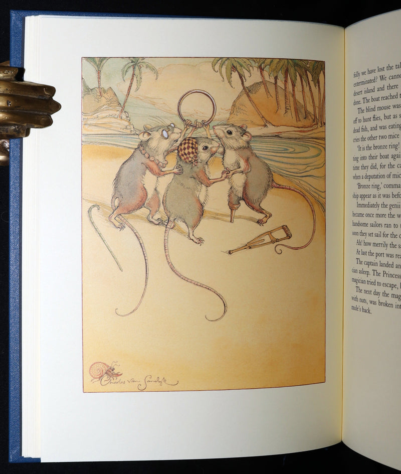2003 1stED, 1st Printing - Blue Fairy Book Illustrated by Charles van Sandwyk