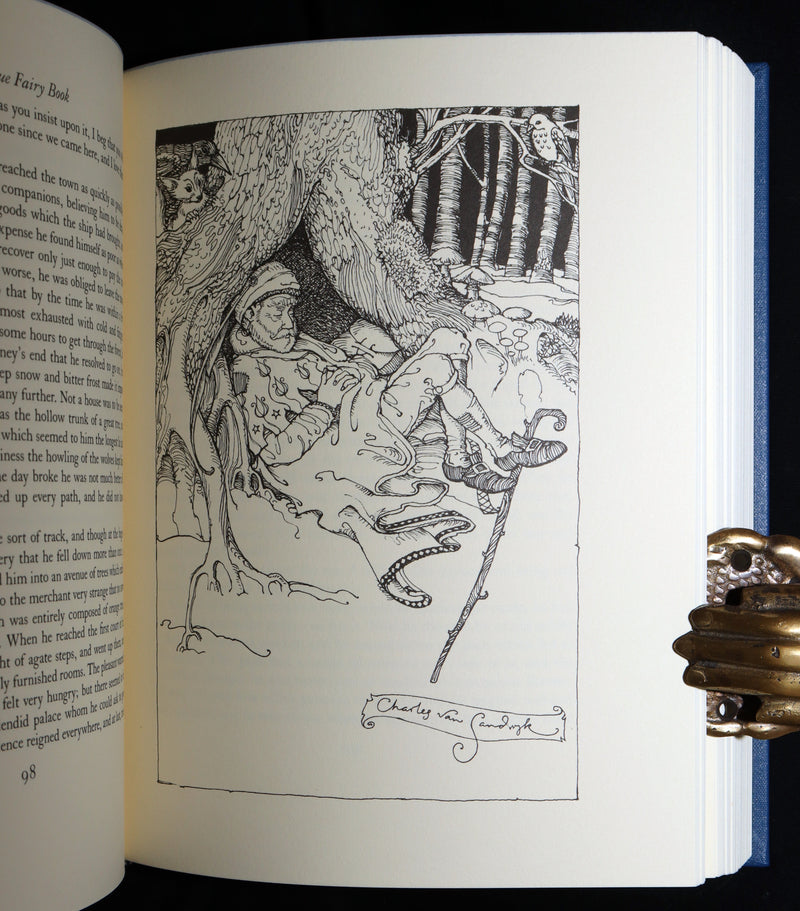2003 1stED, 1st Printing - Blue Fairy Book Illustrated by Charles van Sandwyk