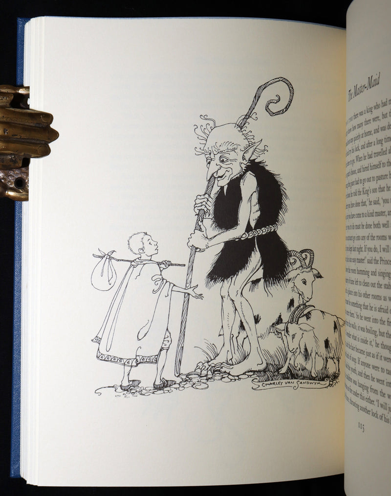 2003 1stED, 1st Printing - Blue Fairy Book Illustrated by Charles van Sandwyk