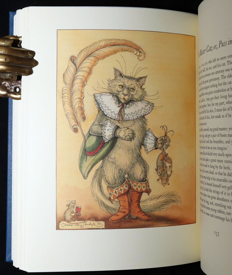 2003 1stED, 1st Printing - Blue Fairy Book Illustrated by Charles van Sandwyk