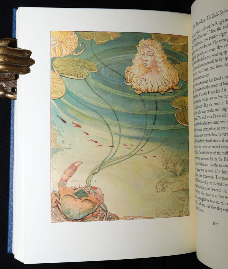 2003 1stED, 1st Printing - Blue Fairy Book Illustrated by Charles van Sandwyk
