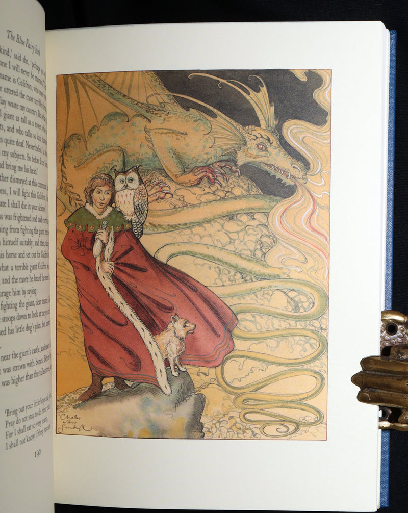 2003 1stED, 1st Printing - Blue Fairy Book Illustrated by Charles van Sandwyk