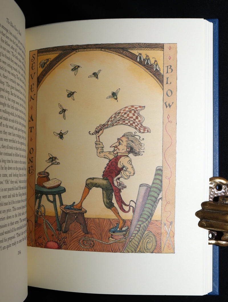 2003 1stED, 1st Printing - Blue Fairy Book Illustrated by Charles van Sandwyk