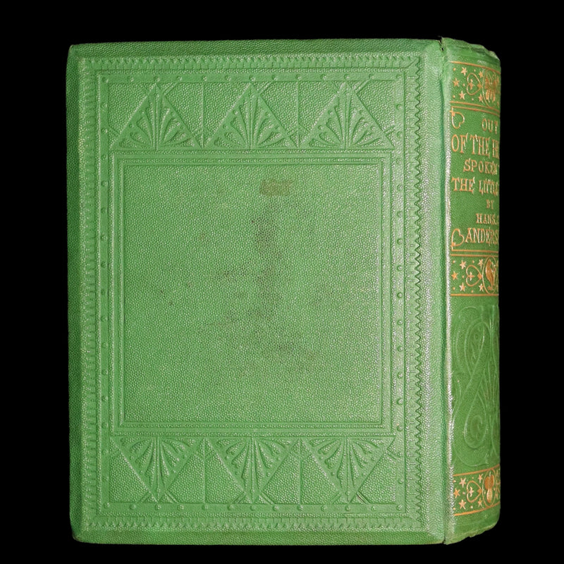 1867 Rare Color Illustrated Book - Out of the Heart by Hans Christian Andersen