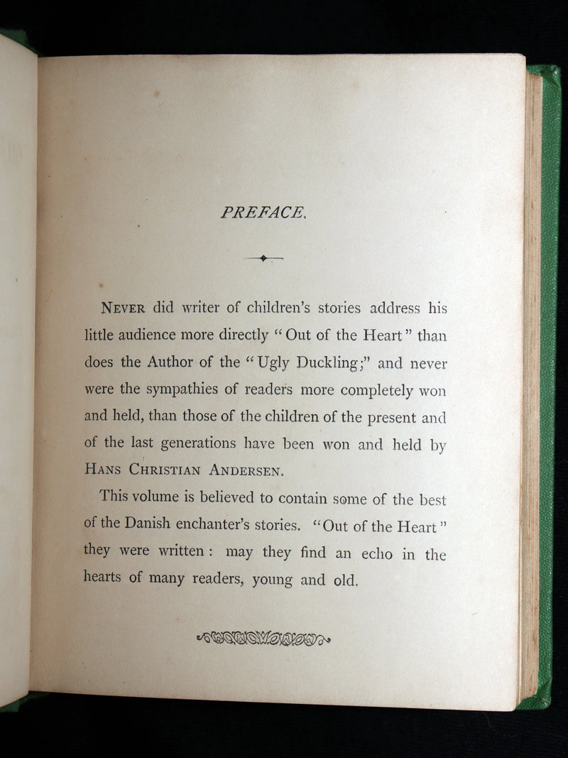 1867 Rare Color Illustrated Book - Out of the Heart by Hans Christian Andersen