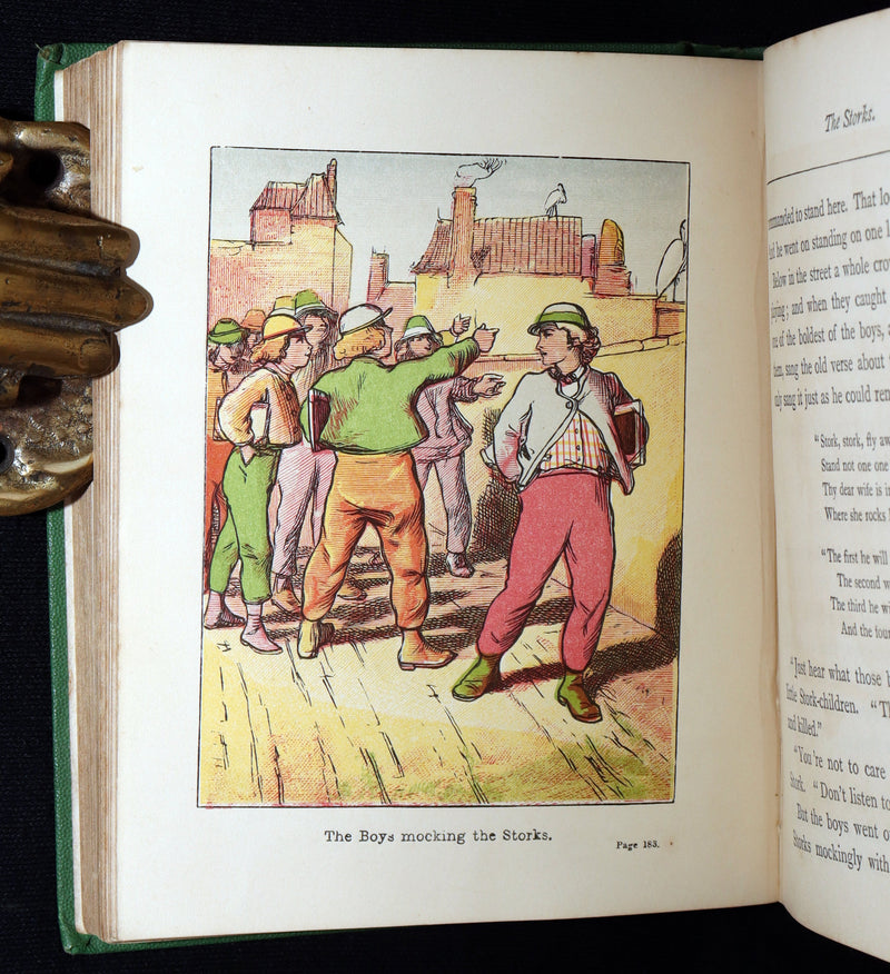 1867 Rare Color Illustrated Book - Out of the Heart by Hans Christian Andersen