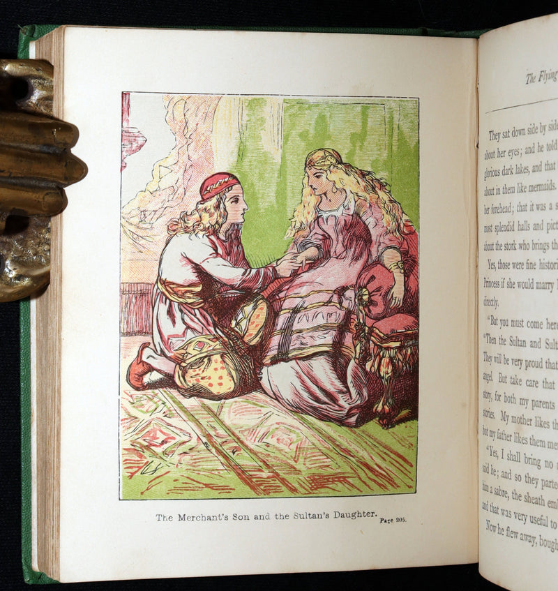 1867 Rare Color Illustrated Book - Out of the Heart by Hans Christian Andersen