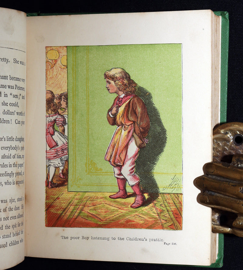 1867 Rare Color Illustrated Book - Out of the Heart by Hans Christian Andersen