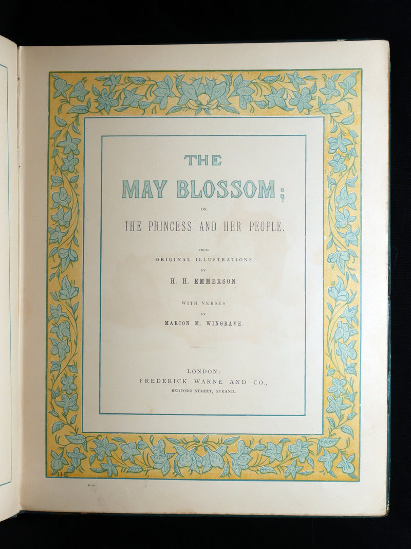 1881 First Edition - The May Blossom; or, The Princess and Her People