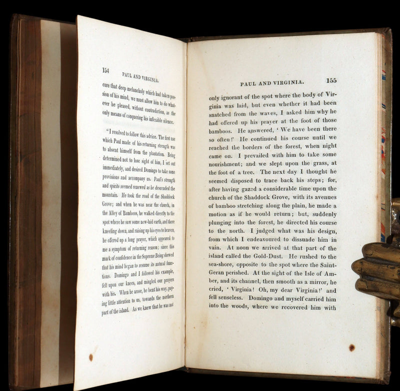 1819 Rare Book - Paul and Virginia Illustrated by Richard Westall