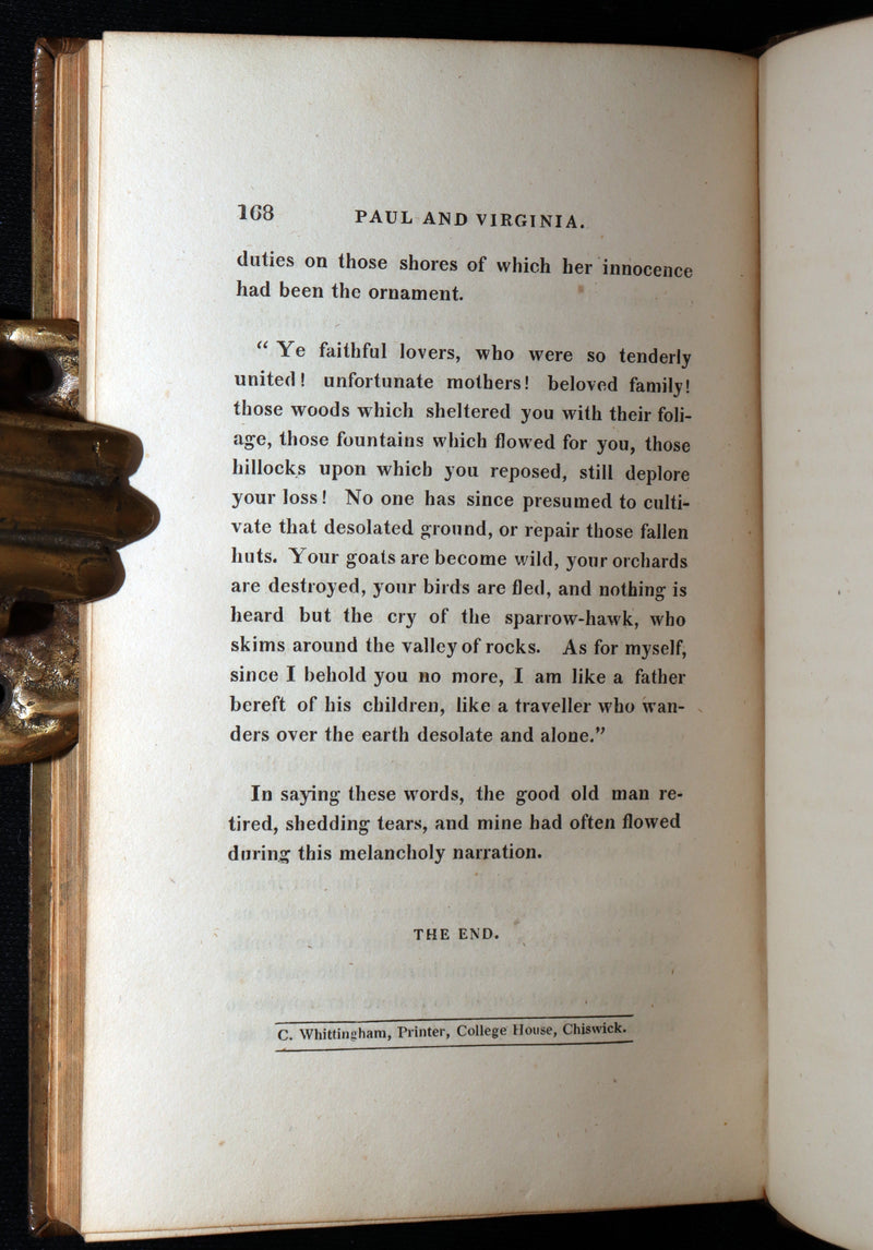 1819 Rare Book - Paul and Virginia Illustrated by Richard Westall