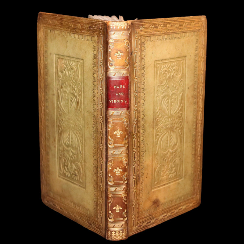 1819 Rare Book - Paul and Virginia Illustrated by Richard Westall