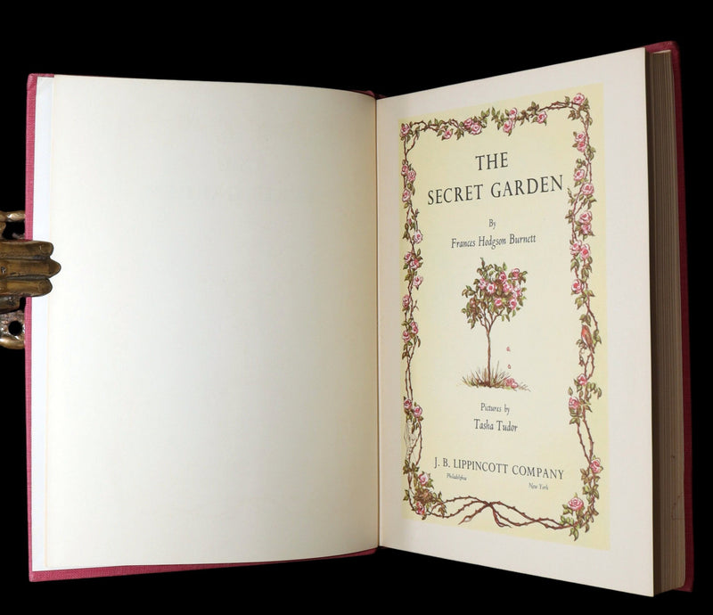1962 Tasha Tudor First Illustrated Edition - The Secret Garden by F. H. Burnett