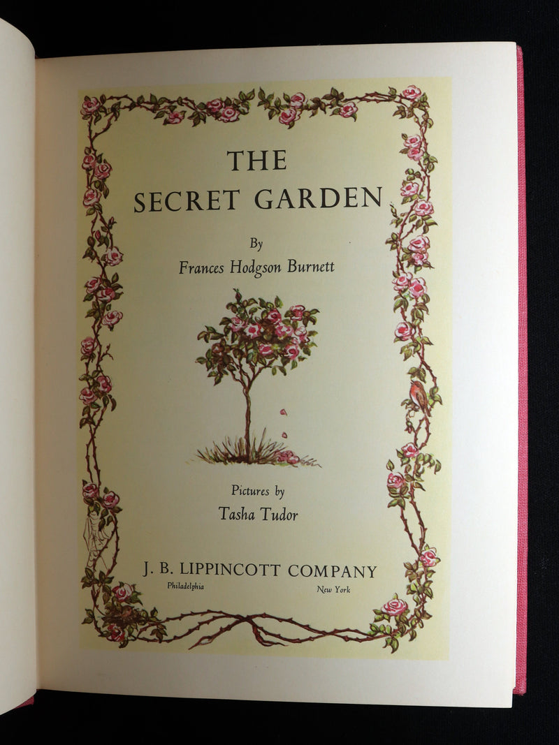 1962 Tasha Tudor First Illustrated Edition - The Secret Garden by F. H. Burnett