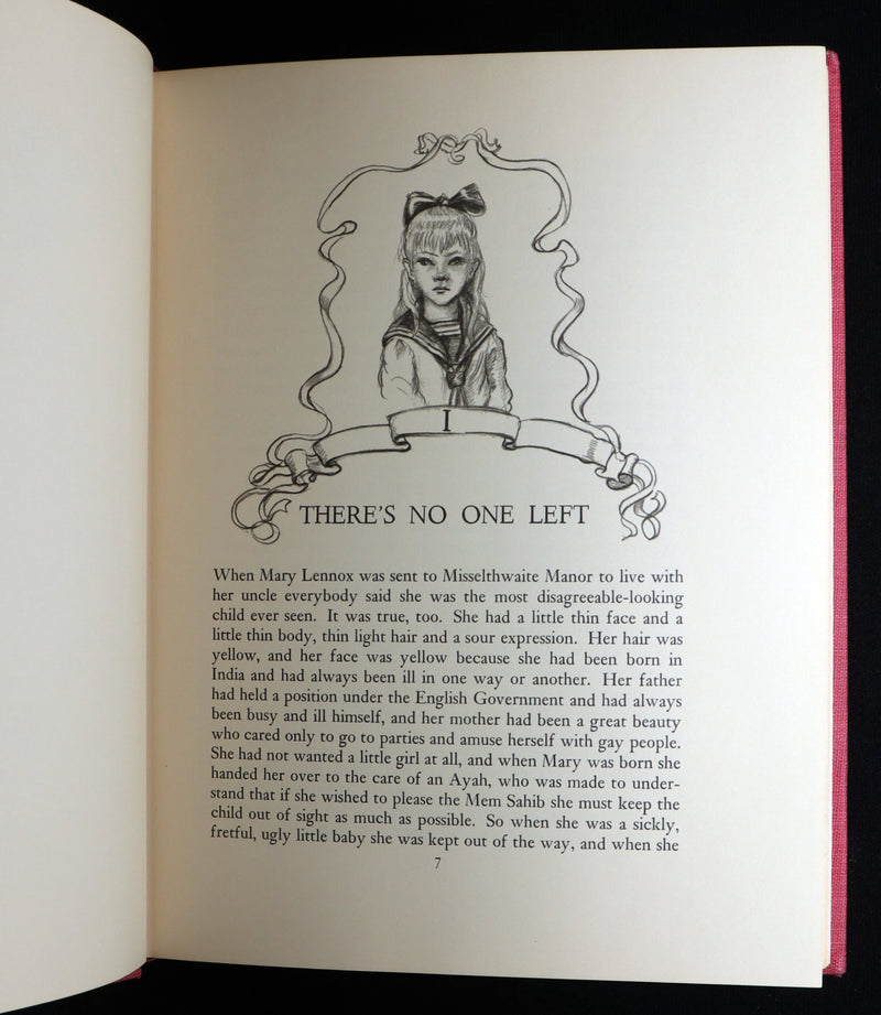 1962 Tasha Tudor First Illustrated Edition - The Secret Garden by F. H. Burnett