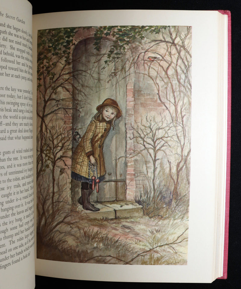 1962 Tasha Tudor First Illustrated Edition - The Secret Garden by F. H. Burnett