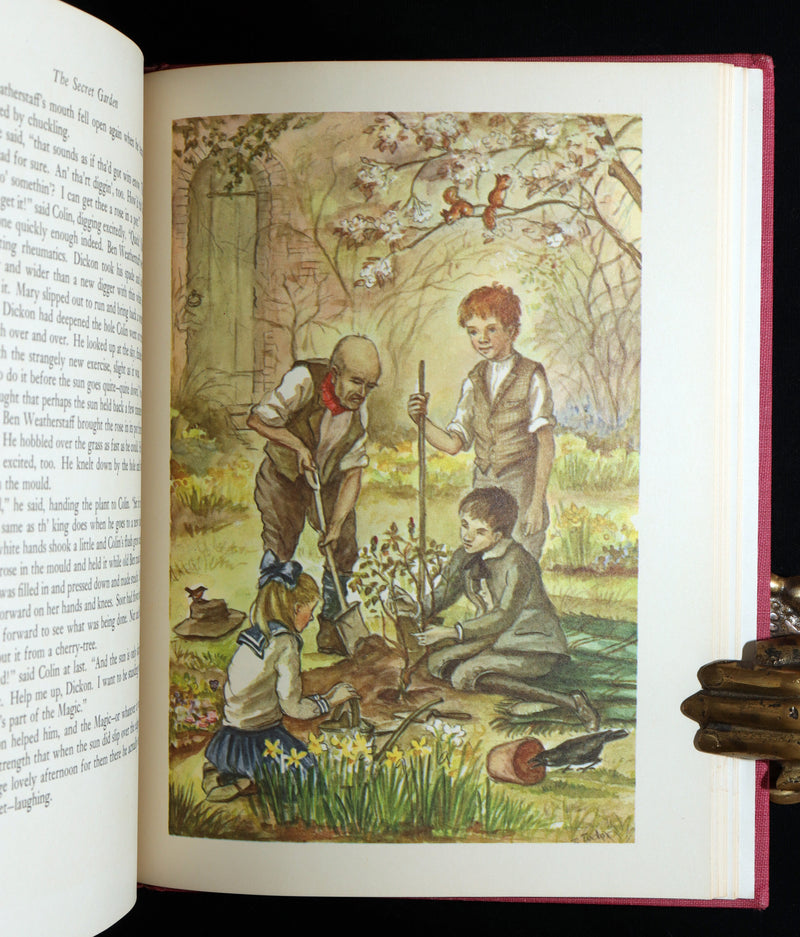 1962 Tasha Tudor First Illustrated Edition - The Secret Garden by F. H. Burnett