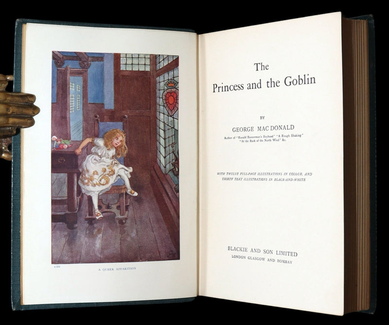 1911 Rare Edition - The Princess and the Goblin by George MacDonald, Illustrated