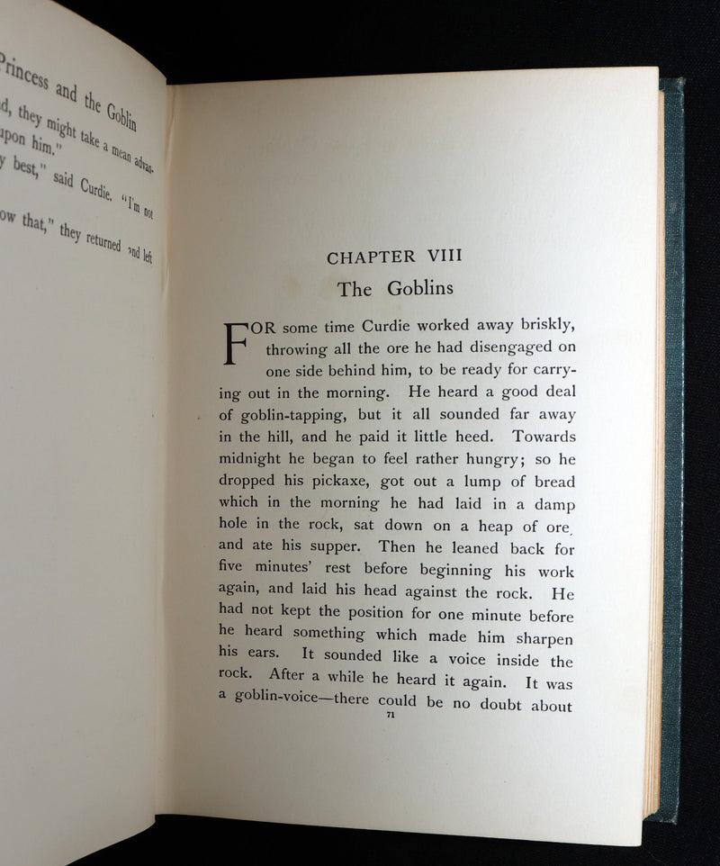 1911 Rare Edition - The Princess and the Goblin by George MacDonald, Illustrated