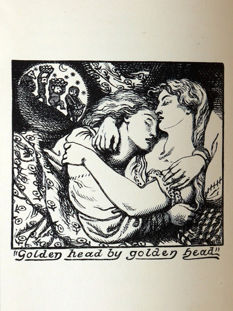 1875 Rare Book - Christina Rossetti's Poems, with Goblin Market, Illustrated