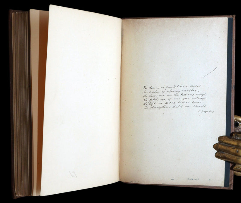 1875 Rare Book - Christina Rossetti's Poems, with Goblin Market, Illustrated