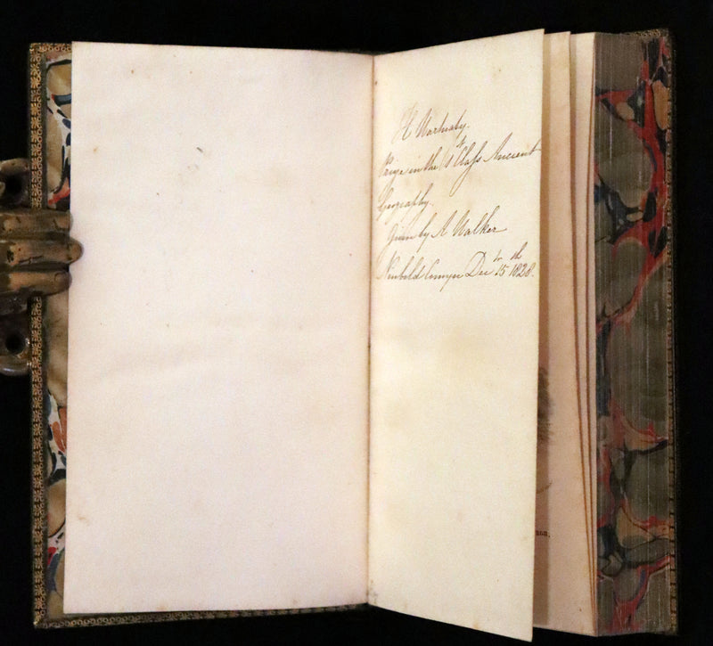 1825 Rare Book - The Lady of the Lake by Sir Walter Scott. Love and chivalry in the Highlands.