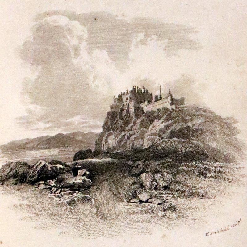 1825 Rare Book - The Lady of the Lake by Sir Walter Scott. Love and chivalry in the Highlands.