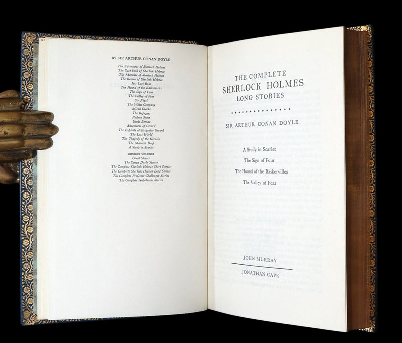 1973 Fine Bayntun Binding - The Complete Sherlock Holmes: Long Stories