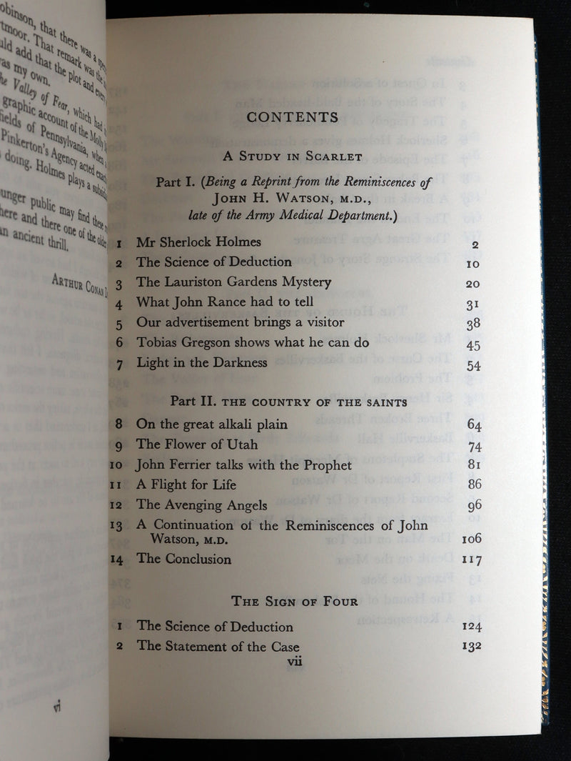 1973 Fine Bayntun Binding - The Complete Sherlock Holmes: Long Stories