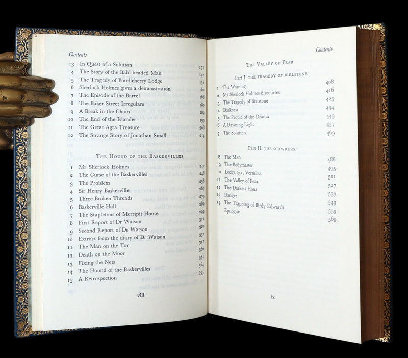 1973 Fine Bayntun Binding - The Complete Sherlock Holmes: Long Stories