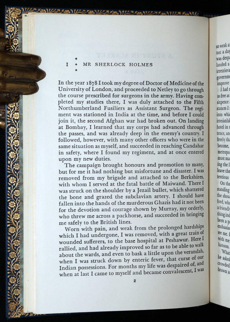 1973 Fine Bayntun Binding - The Complete Sherlock Holmes: Long Stories