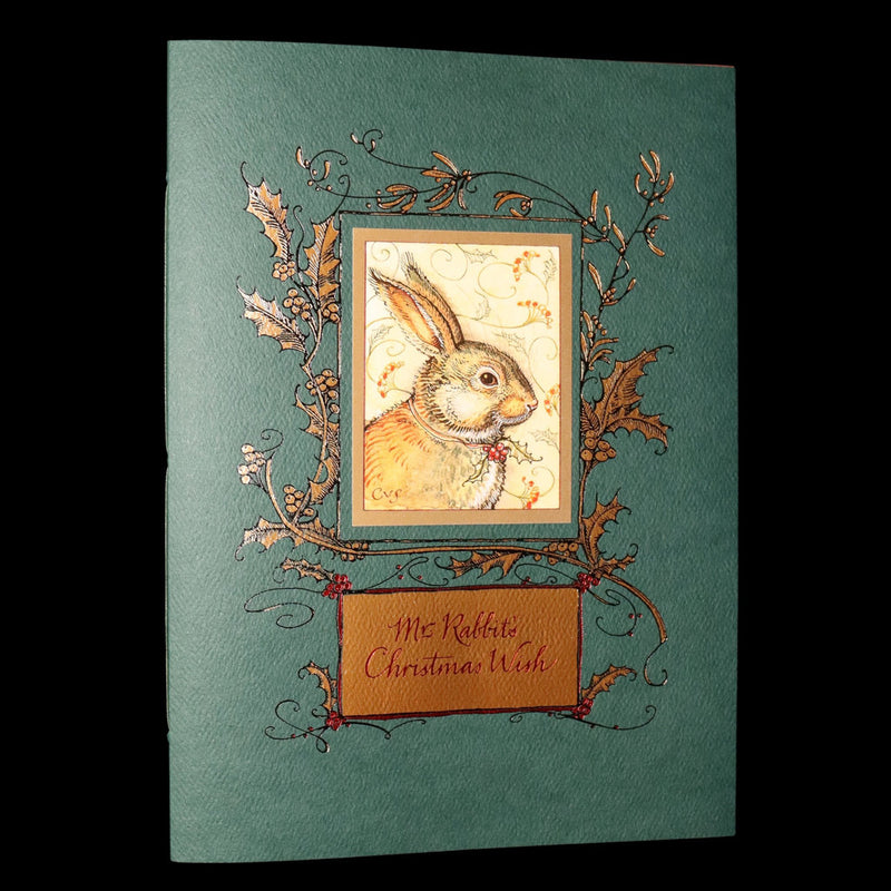 2007 Rare Book Signed Charles van Sandwyk - Mr. Rabbit's Christmas Wish