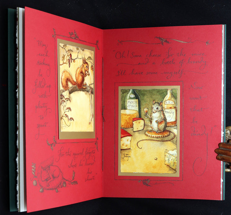 2007 Rare Book Signed Charles van Sandwyk - Mr. Rabbit's Christmas Wish