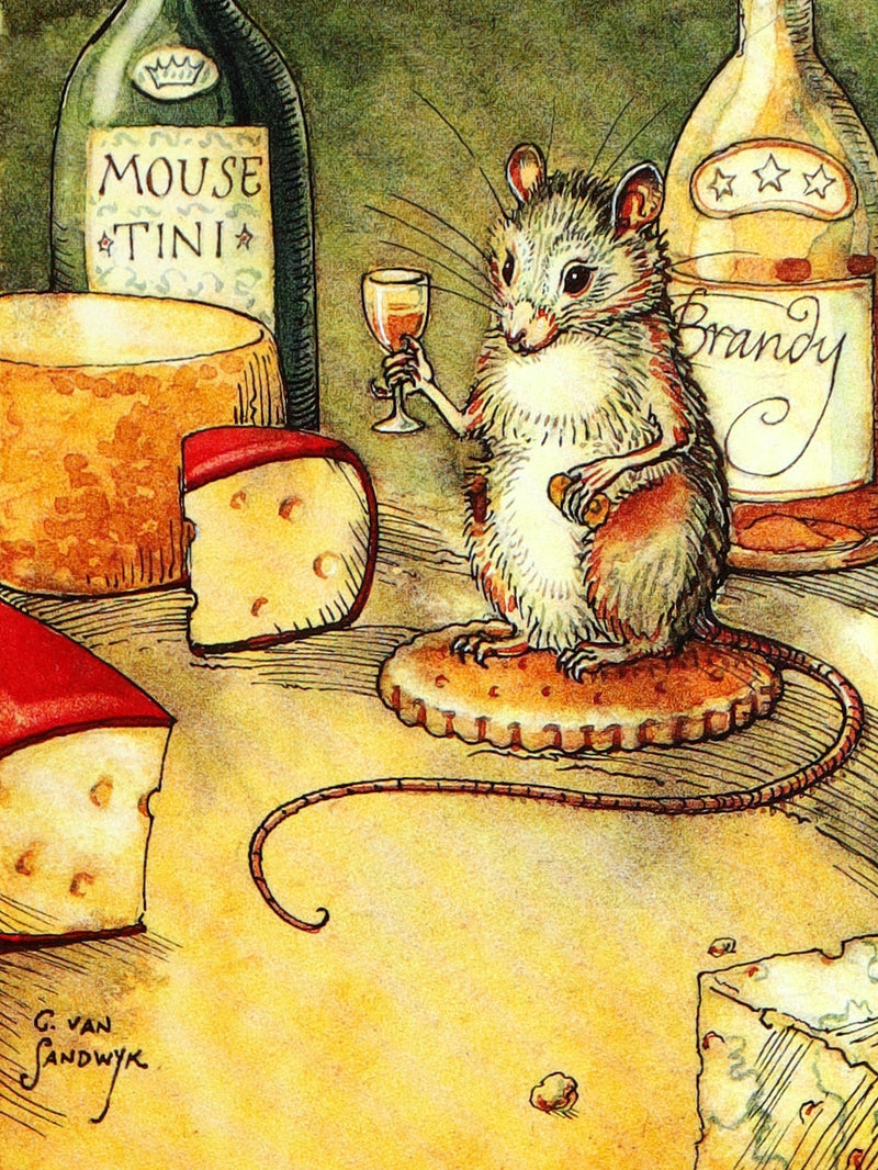 2007 Rare Book Signed Charles van Sandwyk - Mr. Rabbit's Christmas Wish
