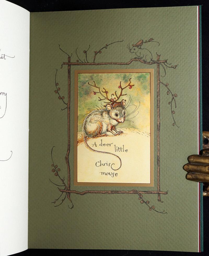 2007 Rare Book Signed Charles van Sandwyk - Mr. Rabbit's Christmas Wish