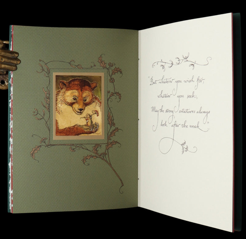 2007 Rare Book Signed Charles van Sandwyk - Mr. Rabbit's Christmas Wish