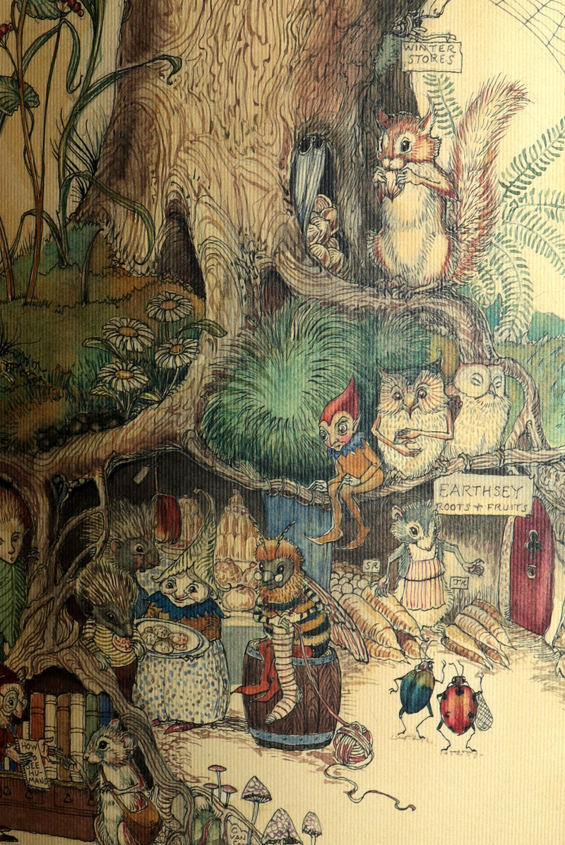 2009 Scarce 1stED - The Fairy Market by Charles van Sandwyk, Tribute to Rackham