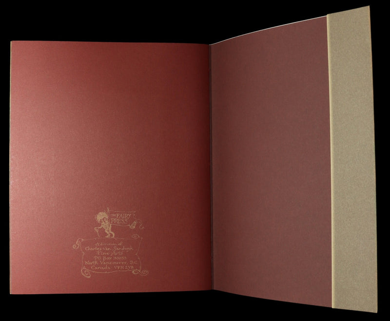 2009 Scarce 1stED - The Fairy Market by Charles van Sandwyk, Tribute to Rackham