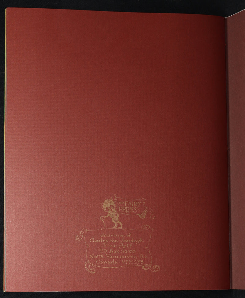 2009 Scarce 1stED - The Fairy Market by Charles van Sandwyk, Tribute to Rackham