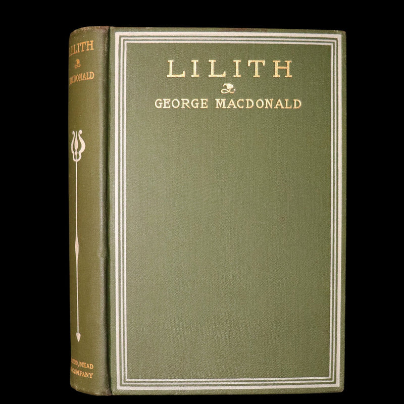 1898 Scarce Victorian Fantasy Book - Lilith: A Romance by George MacDonald
