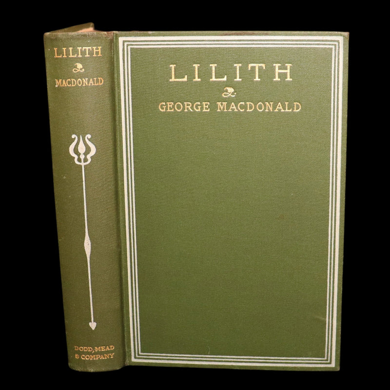 1898 Scarce Victorian Fantasy Book - Lilith: A Romance by George MacDonald