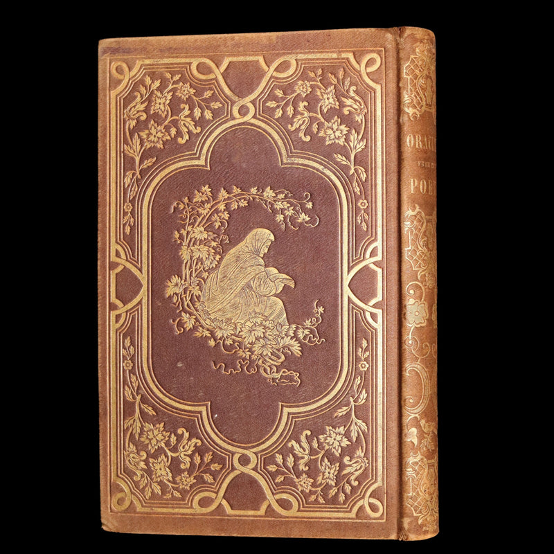 1847 Victorian Fortune Telling Book - Oracles from the Poets by Caroline Gilman