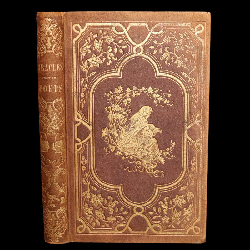 1847 Victorian Fortune Telling Book - Oracles from the Poets by Caroline Gilman